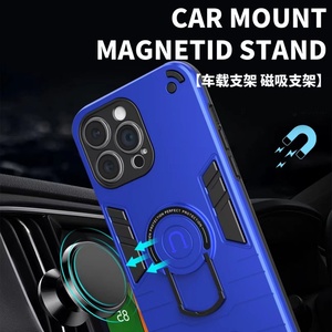 Étui de téléphone antichute en TPU et PC, design sportif deux-en-un, avec support magnétique <span class=keywords><strong>invisible</strong></span> pour MOTO EDGE 70 FUSION 5G - Product Image 3