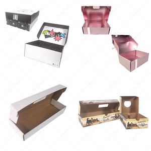 Caja Misteriosa Postal personalizada para embalaje de ropa, embalaje de correo corrugado plegable, Scatole Imballo, envío personalizado - Product Image 3