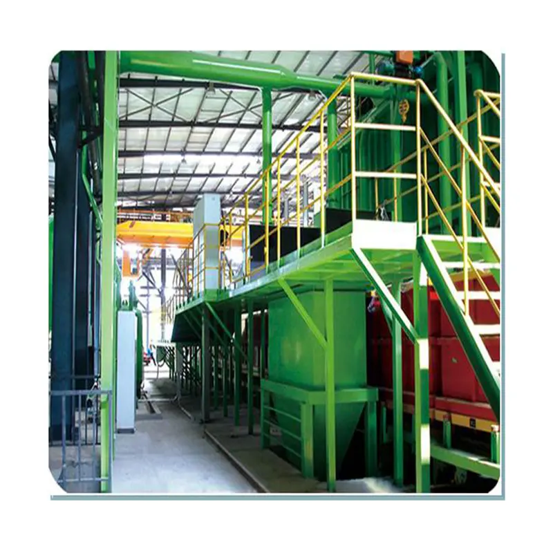 Línea de producción Epc Sell Well Factory Machine Bottom-dump Shakeout System