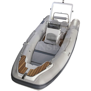 Yate de Lujo de Fibra de Vidrio de 17 pies (5.2 m) con Garantía de Calidad, para Carreras, Popular, de Alta Velocidad, con Motor, Pequeños Motores, Barco de Pesca de Aluminio - Product Image 4