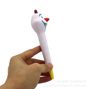 Pu Snowman Shape Fidget Toy Slow <b>Rebound</b> For Kids 5 To 7 Years Unisex - Product Image 4