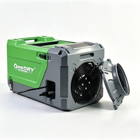 Secador Eléctrico Comercial OneDry 28LGR con Compresor, Descongelación Automática, Salida de Aire por Ducto, Restauración de Daños por Agua