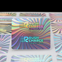 Autocollants holographiques de sécurité originaux, anti-effraction, numéros de série, code QR, étiquettes de sceau personnalisées, étiquettes de sécurité à effacement visible, PET, imperméables
