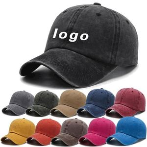 Gorra de béisbol de algodón personalizada para niños, OEM, lavada, de 6 paneles, corona suave, visera plana, con estampado en relieve, hebilla metálica, privada - Product Image 2