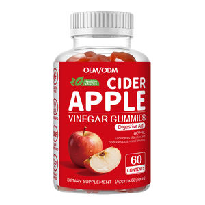 Gommes prébiotiques au vinaigre de cidre de pomme pour la santé intestinale et la digestion - ACV avec probiotiques pour la santé intestinale et le contrôle de l'appétit - Product Image 1