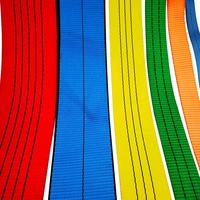 VINEET yüksek kalite % 100% Polyester dokuma 100m/rulo kaldırma sapanlar hammadde