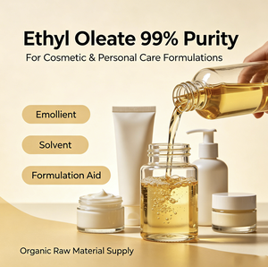 Oleato de Etilo 99% de Pureza, Grado Industrial Químico Orgánico para Aplicaciones Cosméticas e Industriales como Materia Prima - Product Image 3