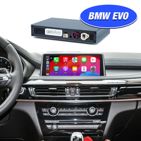 Décodeur CarPlay sans fil pour BMW X5 F15 G05 X6 F16 G06 2017-2020 EVO Android Auto Box Mirror Link Caméra d'usine Lecture USB