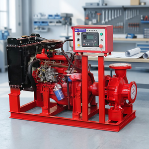 Ensemble <span class=keywords><strong>de</strong></span> pompes centrifuges <span class=keywords><strong>d</strong></span>'incendie intérieures à moteur diesel à aspiration haute <span class=keywords><strong>pression</strong></span>, personnalisables OEM/ODM RDC - Product Image 1