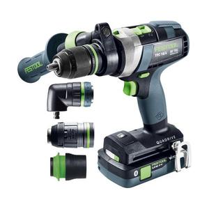 สว่านกระแทกไร้สาย TPC 18/4 5.0/4.0 I-Set/XL QUADRIVE - Product Image 1