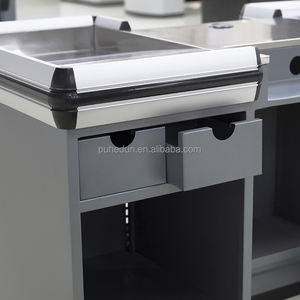 Perakende mağaza ödeme için yazarkasa ile tamamen özelleştirilebilir taşıyıcı bantlar sayaçlar - Product Image 3