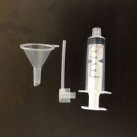 Outils de sous-emballage de parfum en plastique, seringue de moulage par injection, petit entonnoir, buse, échantillon, marque OEM, modèle, usage industriel Chine 2