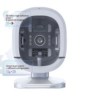 Analyseur de peau 3D AI avec écran tactile 15,6 pouces pour l'analyse des rides, de la pigmentation, de l'acné, et l'analyse du cuir chevelu, test d'hydratation, adapté aux salons