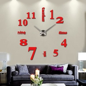 Decorazione della <span class=keywords><strong>parete</strong></span> di casa adesivo acrilico 3d adesivo acrilico orologio <span class=keywords><strong>da</strong></span> <span class=keywords><strong>parete</strong></span> grande orologio <span class=keywords><strong>da</strong></span> <span class=keywords><strong>parete</strong></span> moderno fai <span class=keywords><strong>da</strong></span> te 47 pollici - Product Image 4