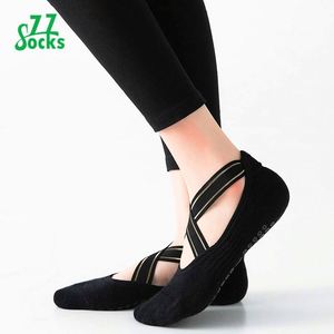 <span class=keywords><strong>2023</strong></span> alta calidad vendaje Yoga antideslizante toalla inferior Pilates calcetín transpirable <span class=keywords><strong>de</strong></span> secado rápido sin espalda Barre calcetines <span class=keywords><strong>de</strong></span> baile - Product Image 1