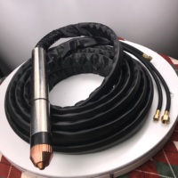 Obor Pemotong Plasma FY-XF300 5m Kabel Kulit Berpendingin Air untuk Pemotong CNC Huayuan LGK 300A