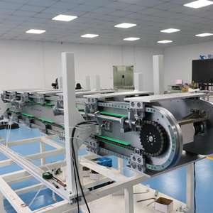 制造商定制垂直双轨圆形导轨输送线圆形导轨生产线 - Product Image 3