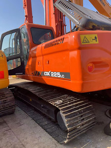 ระบบไฮดรอลิกควบคุมไฟฟ้าเต็มรูปแบบประหยัดน้ำมัน Doosan รถขุดมือสองขนาดกลาง dx225lc ราคา22ตันทำให้คุณพึงพอใจ
