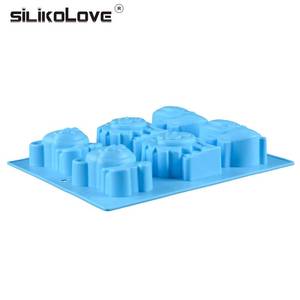 Molde de Silicona para Pastel de MUYULINS, 6 Cavidades, con Forma de Animales de Dibujos Animados (Hipopótamo, León, Oso), Antiadherente, Libre de BPA, con Certificación LFGB Platinum - Product Image 6