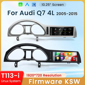 HFmidia 2026 ระบบลินุกซ์ใหม่ หน้าจอ 10.25 นิ้ว สำหรับ Audi Q7 4L ปี 2005 2006 2008 2009 2013 2012 เครื่องเล่นวิดีโอในรถยนต์ CarPlay อัตโนมัติ - Product Image 2