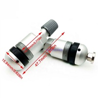 Kit de réparation de tige de soupape de capteur TPMS en aluminium pour capteur tpms valve de pneu en aluminium