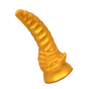 7 дюймов Анальная пробка в форме рога фаллоимитатор силиконовый мягкий фаллоимитатор секс-инструмент пенис секс-игрушка для женщин большой анальный фаллоимитатор большой мягкий пенис для мужчин - Product Image 3