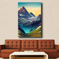 Peinture Diamant Paysage Ever Moment – Kits d'Art Broderie Point de Croix – Tableaux Décoratifs pour Salon – Nouveautés 4Y2123