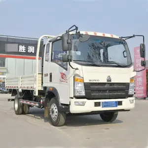 Sino Truck 4X2 Howo 10 Ton 15 Tons Cargo Trucks In Ghana