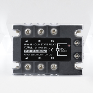 XSSR-3DA48100 3相ソリッドステートリレー/24VDCリレー/直流電圧レギュレータ - Product Image 3