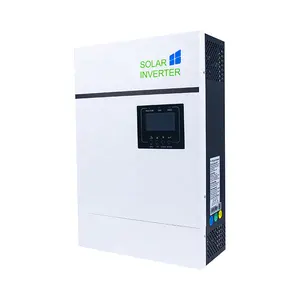 Sacolar sistema fora da grade 450v, inversor solar de 3 fases 48 dc 220 volts ac de onda senoidal pura fora da grade