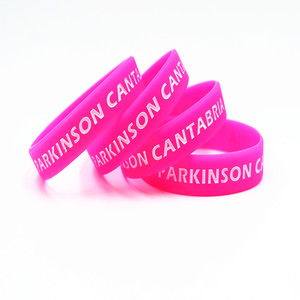 Eleve su viaje de fitness con pulseras de silicona impresas de un color Bristol Village Fitness Pulseras promocionales de moda - Product Image 6
