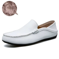 Chaussures habillées en cuir véritable pour hommes, tailles 37-47, printemps et automne, souples, confortables, élégantes, pour affaires