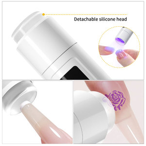 Mini lampe UV pour sécher les ongles, machine à ongles rotative à 360 degrés, multifonctionnelle, rechargeable par USB, lampe LED portable pour manucure - Product Image 6