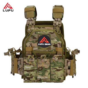 New Arrival 1000D Nylon Tactical Plate Carrier Laser Cut <b>Molle</b> System Quick Release Security Vest - Product Image 1