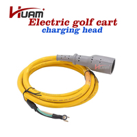 Ensemble chargeur et cordon Club Car DS Precedent 3 broches 48V pour voiturette de golf 105070101