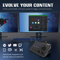 Bouton de jeu, contrôleur de jeu à 6 touches, clavier personnalisé Stream Deck, compatible Windows/MacOS/Android/iOS