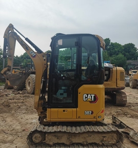 Mini Escavadora Caterpillar Cat 302.7 Usada Mais Vendida Equipamento Agrícola de Alta Qualidade Motor Cat 302 - Product Image 5