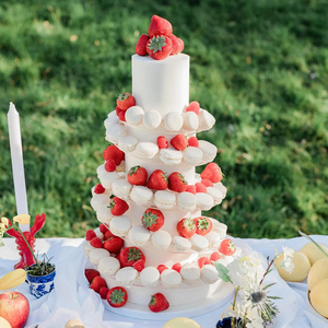 อะคริลิคตกแต่งหน้าเค้กแบบใหม่ ลายเกลียว สำหรับเค้กหลายชั้น เค้กดอกไม้ - Product Image 5