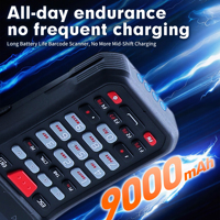 Escáner de Códigos de Barras Portátil Resistente con Android 14, PDA, Terminal de Recopilación de Datos, Octa Core 2.3ghz, 9000mah, IP67, Escáner Inteligente de Inventario N1