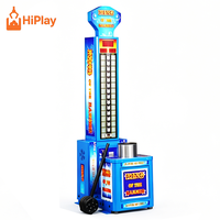Machine d'arcade commerciale King of the Hammer, jeu de test de force à monnayeur pour parcs d'attractions et centres de loisirs familiaux