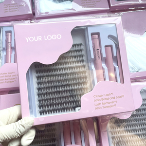 Extensions de <span class=keywords><strong>cils</strong></span> individuelles DIY, bouquets de <span class=keywords><strong>cils</strong></span>, faux <span class=keywords><strong>cils</strong></span>, <span class=keywords><strong>cils</strong></span> russes, 12 rangées, marque TINANA, vente en gros - Product Image 1