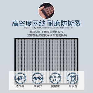 Byd Car Radiator Protection <b>Net</b> <b>Mesh</b> Front Grill Insect Proof Dust Cover For Song Qin Yuan Han Plus Tang Models - Product Image 4