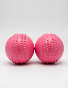 Pelota de cricket y parque infantil de softbol de goma Rosa ligera de alta demanda para jugadores jóvenes logotipo y diseño personalizados - Product Image 3