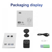 QZT nouvelle Mini caméra Wifi téléphone télécommande Vision nocturne 360 caméras d'action et de sport