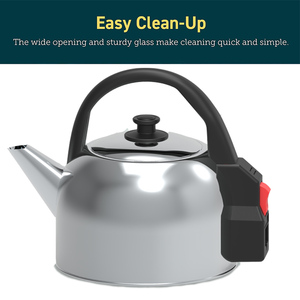 Elettrodomestici 1500W principali elettrodomestici <span class=keywords><strong>Smart</strong></span> elettrodomestici in acciaio inox bollitore elettrico - Product Image 5