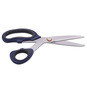 Professionale del acciaio al carbonio vintage tessuto del ricamo cucito shears blu grigio titanio <span class=keywords><strong>forbici</strong></span> sarto - Product Image 4