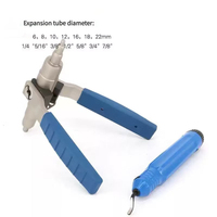 Kit Expansor de Tubos Manual VST-22B VST-22C VTT-5, Herramienta de Abocardado y Expansión de Tubos de Cobre y Aluminio de 6-22mm para Reparación de HVAC y Refrigeración