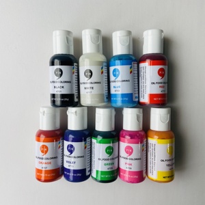 Colorant Alimentaire Basique Huile 20ml pour Pâtissiers Gâteau Outils Décoration Gel Liquide - Product Image 2