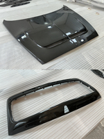 BentleyFlying Spur M Style Dry Carbon Fiber BodyKit Auto Parts Lèvre avant Jupe latérale Lèvre arrière Aile arrière Couvercle de moteur pour Bentley