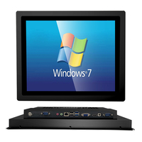 Harga Pabrik Layar Datar 12 Inci Hemat Energi Intel Celeron J1900 Intel Core I3/I5/I7 CPU Panel PC Industri